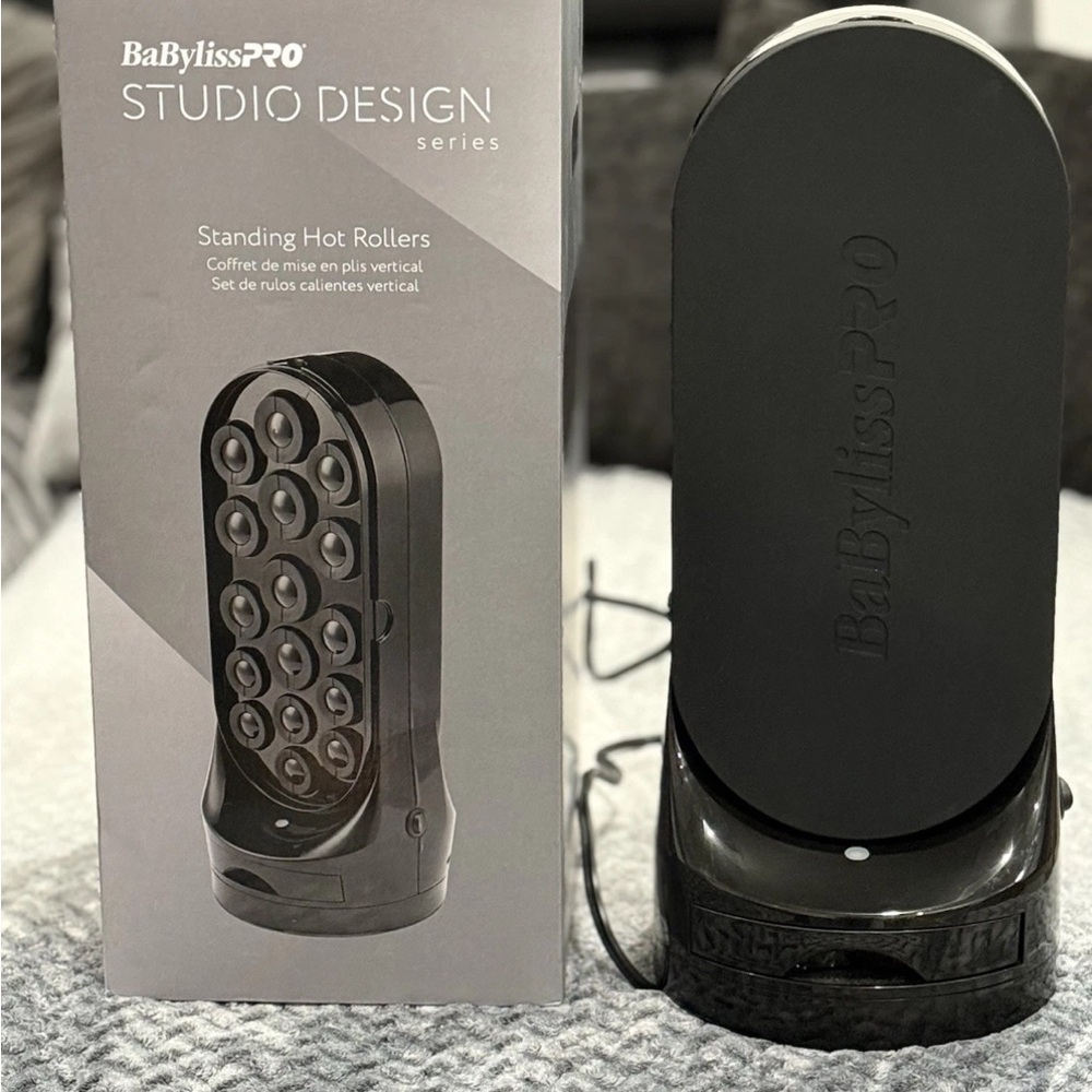 BaByliss PRO Studio Design Standing Hot Rollers - Black